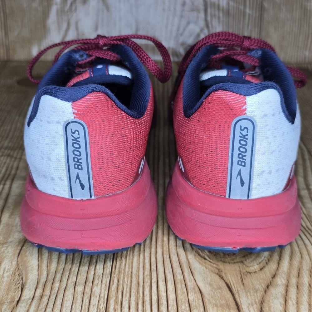 BROOKS Women's Launch 8 Running Sneaker Texas Flag Patriotic Size 6 - Picture 4 of 11